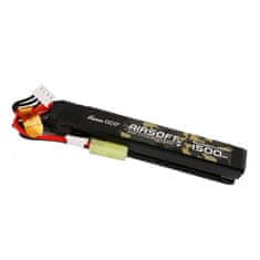 Gens Ace Baterija Gens ace 25C 1500mAh 3S1P 11.1V Nunchuck 2X Airsoft Gun Lipo z mini Tamiya vtičem