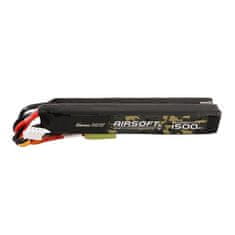 Gens Ace Baterija Gens ace 25C 1500mAh 3S1P 11.1V Nunchuck 2X Airsoft Gun Lipo z mini Tamiya vtičem