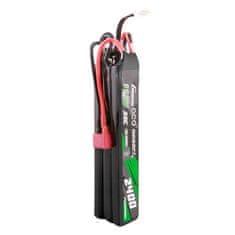 Gens Ace Baterija Gens ace 25C 2400mAh 3S2P 11.1V NUNCHUCK 3X Airsoft Gun Lipo z Deans(T) vtičem