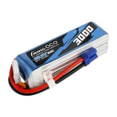 Gens Ace Baterija Gens ace 3000mAh 22.2V 60C 6S1P Lipo z EC5 vtičem