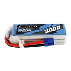 Gens Ace Baterija Gens ace 3000mAh 22.2V 60C 6S1P Lipo z EC5 vtičem