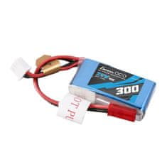 Gens Ace Gens ace 300mAh 7,4V 45C 2S1P Lipo baterijski paket z JST-SYP vtičem