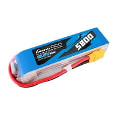 Gens Ace Gens ace 5800mAh 60C 18,5V 5S1P Lipo baterija z vtičem XT90