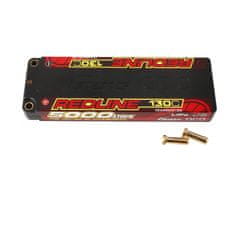 Gens Ace Akumulator Gens ace Redline Series 5000mAh 7.4V 130C 2S1P HardCase 56# HV Lipo