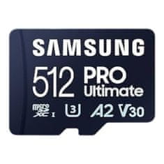 Samsung Pomnilniška kartica Samsung microSDXC PRO Ultimate 200 MB/s UHS-I/U3 (MB-MY512SB/WW)