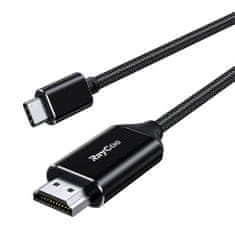 slomart Kabel RayCue iz USB-C v HDMI 2.1 4k60Hz, 2 m (črn)