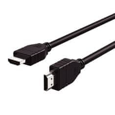 Noah Kabel HDMI do HDMI 2.0 PVC RayCue, 2 m (črn)