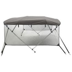 Vidaxl Bimini tenda s 4 loki in stranicami 243x(185-198)x137 cm