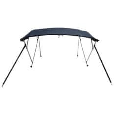 Vidaxl Bimini tenda s 4 loki in stranicami 243x(200-213)x137 cm