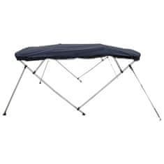 Vidaxl Bimini tenda s 3 loki in stranicami 183x(185-198)x137 cm