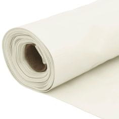 Vidaxl Vrtno platno za zasebnost belo 300x120 cm PVC