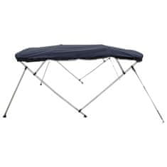 Vidaxl Bimini tenda s 3 loki in stranicami 183x(154-167)x137 cm