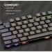 Canyon Gaming Keyboard Cometstrike TLK GK-55, mehanska, žična, multimedijska, osvetljena, 105 tipk, CS razporeditev