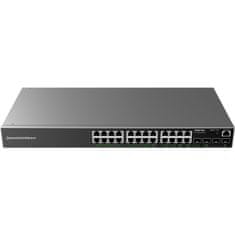 Grandstream GWN7803 Upravljano omrežno stikalo 24 x 1Gbps vrat, 4 vrata SFP