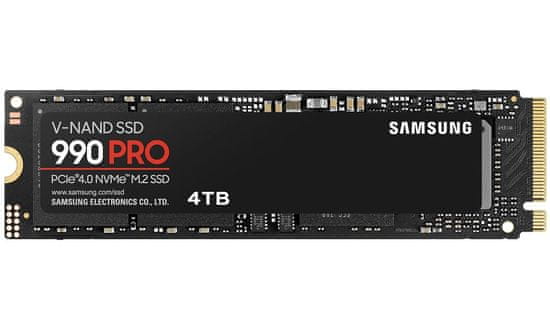 Samsung 990 PRO 4TB SSD / M.2 2280 / PCIe 4.0 4x NVMe / Notranji