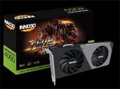 inno3D GEFORCE RTX 4060 TWIN X2 (2460MHz/ 17Gbps) / 8GB GDDR6 / 128-bit/ DP+DP+DP+HDMI / VA51N / AD1074730