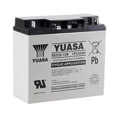 Yuasa Pb rezervna baterija AGM 12V/22Ah za ciklične aplikacije (REC22-12B)