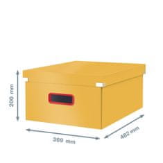 Leitz Click & Store Cosy box L(A3), rumena