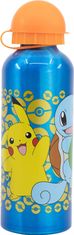 Stor Aluminijasta steklenica za pitje Pokémon 530 ml