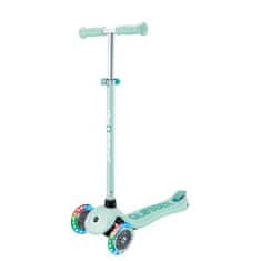 Globber Scooter Otroški tricikel Plus - Primo Plus luči V2 Mint svetleča kolesa