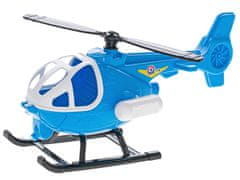 Helikopter modra barva 25 cm