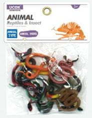 Figurice živali kače 12 kosov 10 cm