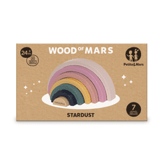 PETITE&MARS Lesena zložljiva igrača Stardust Wood of Mars 24m+