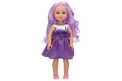 Lutka vijolična 35 cm