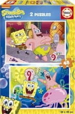 Educa Puzzle Sponge Bob 2x48 kosov