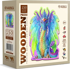 Wooden city Lesena sestavljanka Majestic Dragon 150 kosov