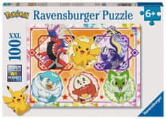 Ravensburger Igriva Pokémonova sestavljanka 100 kosov