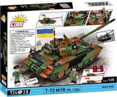 Cobi 2624 T-72 M1R (PL/UA), 1:35, 724 k, 2 f