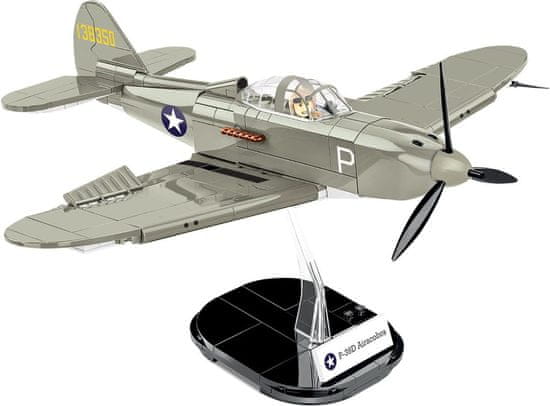 Cobi 5746 II. svetovna vojna Bell P-39D Airacobra, 1:32, 361 k, 1 f