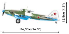 Cobi 5745 II. svetovna vojna Iljušin IL-2 (1943), 1:32, 643 k, 2 f