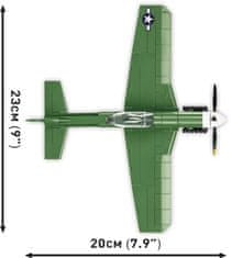 Cobi 5860 II. svetovna vojna North American P-51D Mustang, 1:48, 152 k