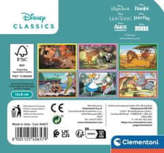 Clementoni Disneyjeve pravljice s slikovnimi kockami, 6 kock