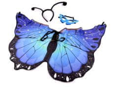 Karnevalski kostum - metulj - modri