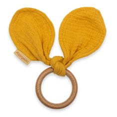 NEW BABY Ears Mustard Baby Teether