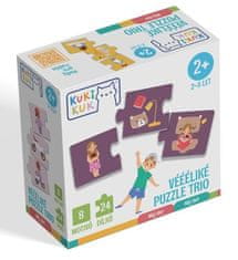 KukiKuk Véééliké puzzle trio Moj dan