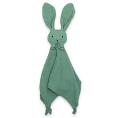 NEW BABY Rabbit mint muslin sleeper