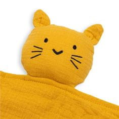 NEW BABY Cat mustard muslin spalnik