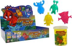 Teddies Slime v skodelici s figurico vesoljca 1 kos