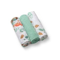 BabyOno Super mehke muslinske plenice 3 kosi - Mint, 70x70 cm