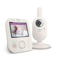 Philips Avent Baby Monitor Video SCD891/26+NATTOU Sleepy Bear Beige 0m+