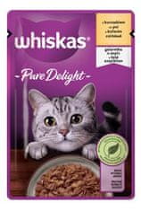 Whiskas Kapsule . Pure Delight piščanec v želeju 85g