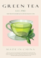 Pelcasa Green Tea Est. 1961 - 50x70 cm 