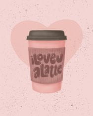 Pelcasa Love You A Latte - 21x30 cm 