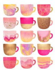 Pelcasa Pretty Pink Coffee Cups - 21x30 cm 