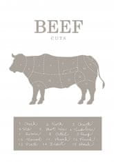 Pelcasa Beef Cuts - 21x30 cm 