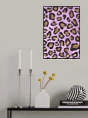 Pelcasa Gold Leopard Print Pink - 70x100 cm 